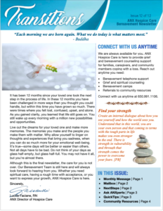 ANX Hospice Newsletter 12